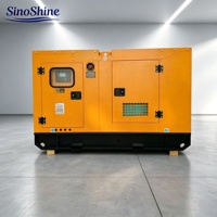 Groupe électrogène diesel silencieux 50 à 200kVA alimentation de secours de générateur diesel insonorisé super silencieux pour