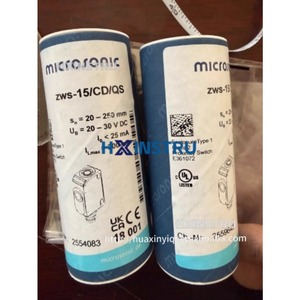 1 pièce neuve pour capteur ultrasonique Microsonic Zws-15/CD/QS PNP H - Product Image 1