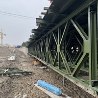 Pont de Bailey compact Pont de Bailey Conception et fabrication Ponts piétonniers en acier préfabriqués
