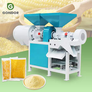 Écorce de maïs laitier semoule de maïs gruau de riz farine amidon faire Posho moulin maïs fraisage décortiqueuse et taille maison - Product Image 1