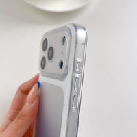 Coque de téléphone simple et tendance pour iPhone 17, 16, 15, 14 Pro Max, antichoc et anti-chute, compatible avec iPhone 18 Pro