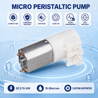 Pompe péristaltique micro de qualité supérieure, performances stables, résistante à la corrosion, haute précision pour nettoyeur de vitres intelligent et machine à laver