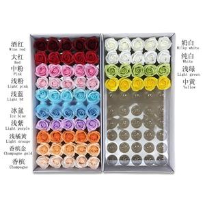 Sapone singolo fiore di rosa <span class=keywords><strong>Bouquet</strong></span> di fiori di sapone fatto a mano per matrimonio regalo di compleanno decorazione dell'ufficio - Product Image 2