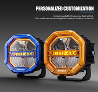 Aurora Nouveau Design 6 Pouces LED Brouillard Conduite Lumière 4x4 Offroad Lumière pour ATV Camion