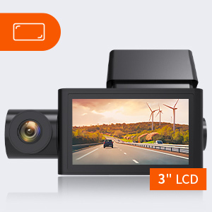 Free TF Card 3 Channel <b>Dash</b> Cam 4K with WIFI <b>Dash</b> Cam Front and Inside Rear <b>Dash</b> Cam Recorder - Product Image 2