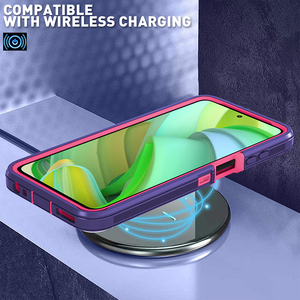 <span class=keywords><strong>เคส</strong></span>โทรศัพท์สำหรับ Moto G Power 2023 otterboxer <span class=keywords><strong>เคส</strong></span>โทรศัพท์ PC แบบแข็ง + TPU นิ่มกันกระแทกเลนส์ - Product Image 6