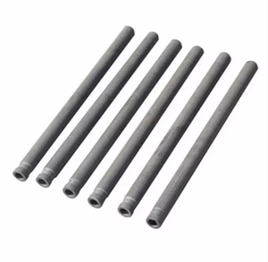 Prix usine nitrure de silicium <span class=keywords><strong>SI3N4</strong></span> carbure de silicium collé <span class=keywords><strong>SIC</strong></span> Tube de protection NSIC protecteurs de thermocouple réfractaire - Product Image 1