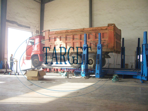 Maquina de colision de camions et de Cible TG-3000 enderezadora de marcos de camiones, banco de traccion de camions et de - Product Image 6