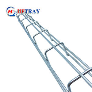 <b>Wire</b> Mesh <b>Basket</b> Cable Tray Open Design Ventilation Supplier Data Center Cooling Solution Wholesale - Product Image 1