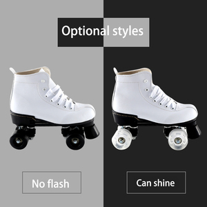 I classici pattini a rotelle in Quad, le ruote, lampeggianti, si illuminano con ABEC-7, scarpe <span class=keywords><strong>da</strong></span> pattinaggio per adulti - Product Image 4