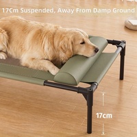 Lit surélevé pour animaux de compagnie de petite et moyenne taille, respirant, quatre saisons, tapis de couchage, lit pour chat, accessoires pour animaux de compagnie