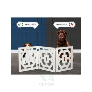 Valla de Madera Decorativa Expandible, Moderna y Ecológica para Perros Pequeños y Medianos, Barrera para Escaleras y Puertas - Product Image 5