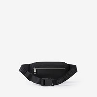 Sac banane unisexe en nylon imperméable avec fermeture éclair, personnalisable avec logo, pour hommes et femmes