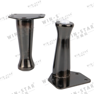 Chân ghế sofa hiện đại bằng sắt đúc thẳng của nhà máy phụ kiện nội thất WINSTAR dành cho tủ TV - Product Image 2