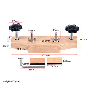 Solid Maple ponte per <span class=keywords><strong>chitarra</strong></span> in acciaio inossidabile installa morsetto strumenti per Luthier <span class=keywords><strong>accessori</strong></span> per parti di <span class=keywords><strong>chitarra</strong></span> - Product Image 6