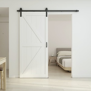 Panel <span class=keywords><strong>de</strong></span> PVC Interior <span class=keywords><strong>de</strong></span> moldura principal <span class=keywords><strong>de</strong></span> Mdf <span class=keywords><strong>de</strong></span> alta calidad, diseño deslizante, estilo rústico K, versión derribada, <span class=keywords><strong>puerta</strong></span> <span class=keywords><strong>de</strong></span> granero <span class=keywords><strong>de</strong></span> <span class=keywords><strong>madera</strong></span> DIY - Product Image 1