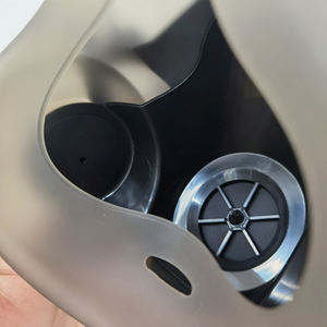 실리콘 하프 페이스 재사용 가능한 호흡기 하프 가스 마스크 방진 마스크 필터 페이스 프로텍터 - Product Image 4