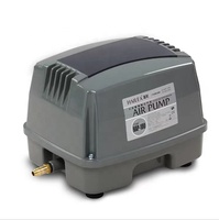 45W à 160W Pompe à air d'aquarium à faible bruit Koi Fish Fosse septique Aérateur d'oxygène Hydroponique Étang Compresseur d'air en plastique