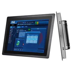 Tela de toque industrial IP67 IP65 IP65 à prova d'água para equipamentos marinhos de 7 polegadas e 22 polegadas, monitor LCD de alto brilho Cd/M2 1000 Nits