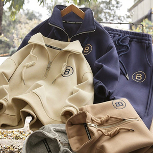 Conjuntos de Ropa Casual para Niños de 10 Años, Venta al por Mayor, Sudadera y Pantalones de 2 Piezas, Trajes Deportivos de Invierno para Niños - Product Image 3