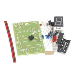 DIY LED PCB Digitalanzeige Logik-Stift Elektronik-Bausatz High/Low-Level-Test Schaltkreis Lötübungsplatine RoHS-konform 100% - Product Image 1