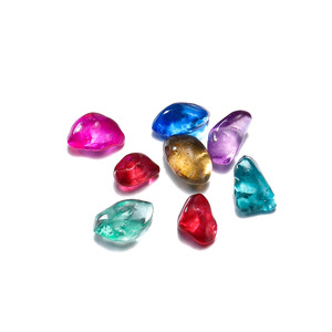 Grava de vidrio de colores de 3-8 mm para decoración de acuarios y manualidades de joyería DIY - Product Image 4
