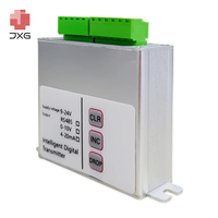 Amplificador de celda de carga digital de alto voltaje con pantalla, convertidor de señal de sensor de peso 0-5V/0-10V/4-20mA