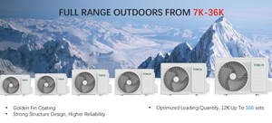 토치 <span class=keywords><strong>3.5kW</strong></span> 12000btu 1.5hp 에너지 효율적인 벽걸이형 스플릿 에어컨 냉난방 공조기 (벽걸이형 에어컨) - Product Image 4