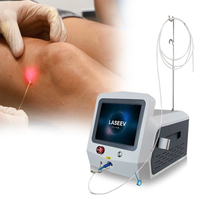 Machine de traitement au laser à diode de retrait des varices 980nm 1470nm EVLT endoveineuse