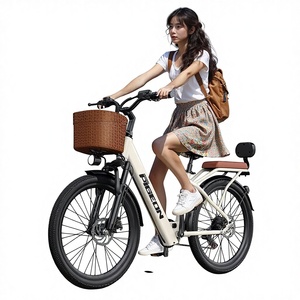 Feige Assisted Nouveau Modèle 2025 Batterie Lithium 36V Roues 24 pouces Adultes Femmes Parent-Enfant Petit Vélo Modifié TDT015Z Moteur Moyeu Arrière - Product Image 2