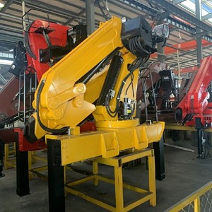 Grúa Plegable Hidráulica de Brazo Articulado de 4t, 5t, 6t, 8t, 10t, 12t, 16 Toneladas, Mini Grúa Móvil para Camión, Elevador de Carga Montado en Camión - Product Image 3