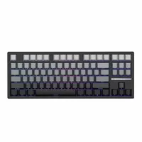 Clavier mécanique semi-aluminium ATK Z87 PRO, 87 touches, clavier de jeu entièrement remplaçable à chaud