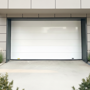 Portes de garage sectionnelles automatiques en acier personnalisées certifiées CE CUTEDOOR pour usage résidentiel et entrepôt, design moderne - Product Image 3