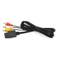Quatre-vingt-six 3RCA câble TV Gameboy adaptateur Audio vidéo pour NGC N64 SNES cordon AV en plastique pour Nintendo 64