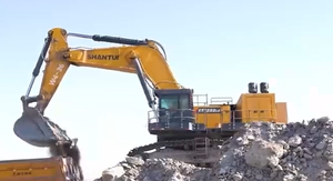 Grande pelle minière de 120 tonnes SE1250LC 10W 75cbm seau force de creusement élevée prêt à fonctionner expédition mondiale - Product Image 5