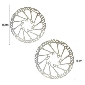 경량 160mm 180mm 스테인리스 스틸 자전거 디스크 브레이크 로터 (6 볼트 포함) <span class=keywords><strong>MTB</strong></span> 및 BMX 산악 자전거용 사이클링 액세서리 - Product Image 4