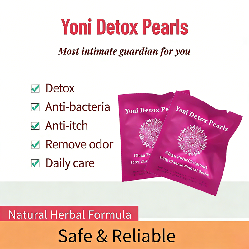 High Quality Yoni Detox Pearls Herbal Vaginal Hygiene Feminine Intimate ...