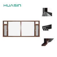 Fabricant de portes en bois recouvertes d'aluminium Huasin NFRC CE Canada de haute qualité, conformes aux normes américaines 2025, en chêne blanc