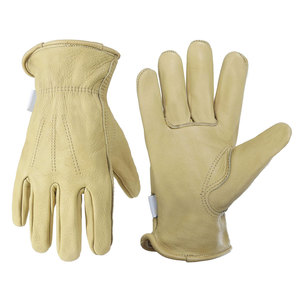 Custom Design New Arrival <b>Driver</b> Safety <b>Gloves</b> High Quality Leather Made Material Adjustable Wrist Driving <b>Gloves</b> Custom Color - Product Image 1