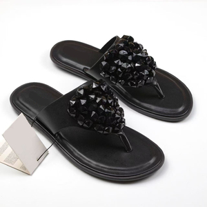 2025 mùa hè Nước Kim Cương dép phẳng ngoài trời thời trang kích thước lớn Trọng lượng nhẹ không trượt bãi biển <span class=keywords><strong>Flip</strong></span> Flops dép của phụ nữ - Product Image 5