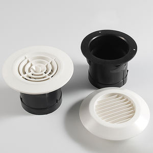 Cubierta de rejilla de ventilación de sofito ABS blanca versátil para hospital al aire libre sótano Oficina cocina escalera baño ventilación - Product Image 6