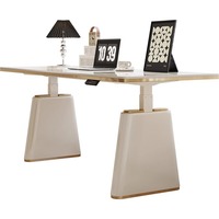 Établi élévateur électrique moderne de luxe en bois MDF Bureau d'ordinateur à hauteur réglable pour l'apprentissage à domicile et l'utilisation commerciale