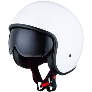 Deugd Schedel <span class=keywords><strong>Monster</strong></span> Open Gezicht Motorhelm: Abs, Dot Goedgekeurd, Zonneklep En Oem-Diensten - Product Image 4