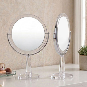 Magnifying Vanity <b>Table</b> <b>Mirror</b> <b>With</b> 360 Rotation <b>Standing</b> Feature Customized Design For Professional Beauty Salon - Product Image 1