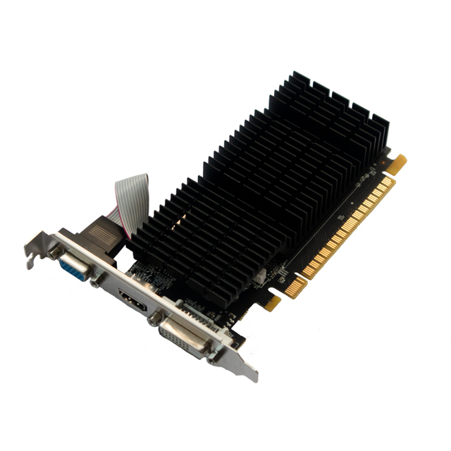 Wholesale OEM VGA card factory price GT 210 610 710 730 740 1030 Thin DDR3 DDR5 521MB 1GB 2GB 4GB