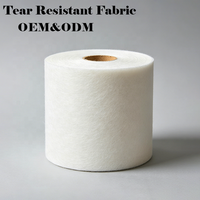 OEM ODM Spunbond Nonwoven Plain Fabric PET&PP Filament Fiber Polyester Waterproof Breathable Medium Weight Tear Resistant Cloth