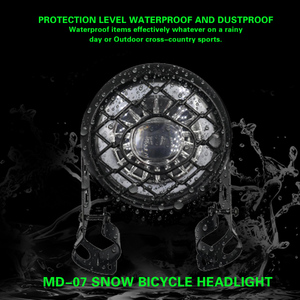 Đèn Xe Đạp Điện Mới 2022 Phụ Kiện Xe Đạp USB Phụ Kiện Đèn Kết Hợp Đầu Xe Đạp Di Động - Product Image 4