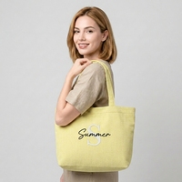 Sac fourre-tout BSCI Weekend Totes Hold Everything de Creativity Design, sac en toile de coton surdimensionné pour la plage, les courses et les pique-niques