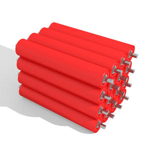 Yeni dayanıklı madencilik bant konveyör silindirler avara dökme demir naylon paslanmaz çelik UHMWPE çeşitli malzemeler taşıma - Product Image 2