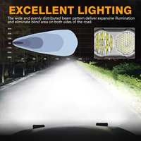 Nouveau phare de conduite LED Shinemien SM-926H 3 pouces 40W, combiné spot/projecteur, feux auxiliaires de recul, IP67, boîtier en aluminium moulé sous pression, 9-32V